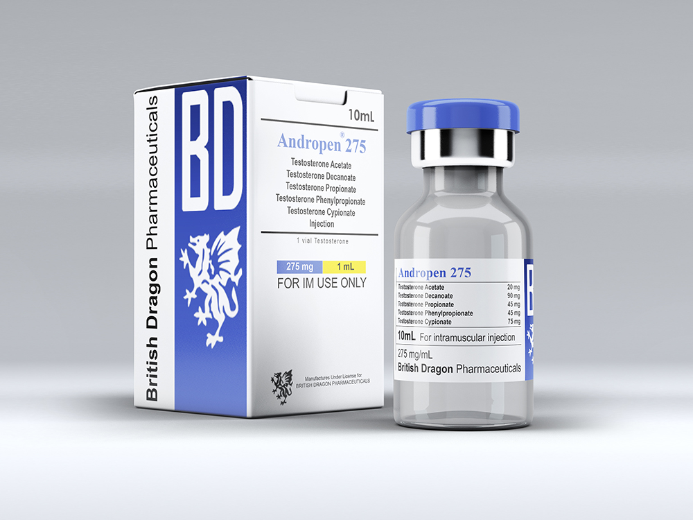 Andropen 275 (Микс Тестостеронов) от British Dragon (275mg\10ml) Andropen 275 (Микс Тестостеронов) от British Dragon (275mg\10ml)
